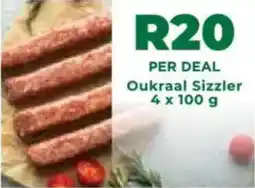 Food Lover's Market Oukraal Sizzler offer