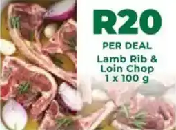 Food Lover's Market Lamb Rib & Loin Chop offer