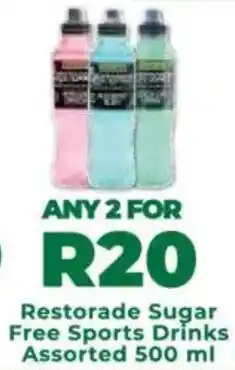 Food Lover's Market Restorade Sugar Free Sports Drinks Assorted offer