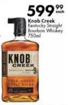 Liquor City Knob Creek Kentucky Straight Bourbon Whiskey offer