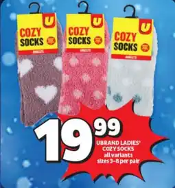 Usave Ubrand ladies' cozy socks all variants offer