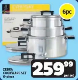 Usave Zebra cookware set offer