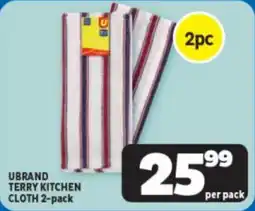 Usave Ubrand terry kitchen cloth offer