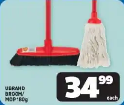 Usave Ubrand broom/ mop offer