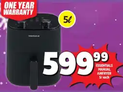 Usave Essentials manual airfryer offer