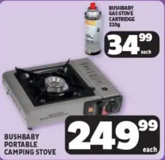 Usave Bushbaby portable camping stove offer