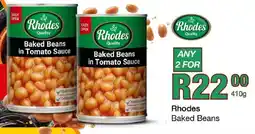 Take 'n Pay Rhodes Baked Beans offer