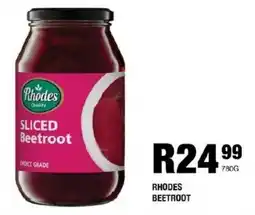 Take 'n Pay Rhodes beetroot offer