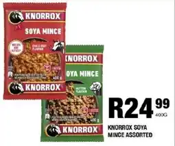 Take 'n Pay Knorrox soya mince assorted offer
