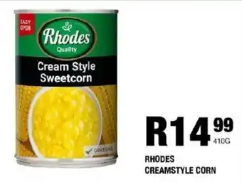 Take 'n Pay Rhodes creamstyle corn offer