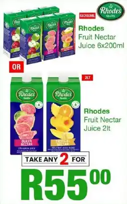 Take 'n Pay Rhodes Fruit Nectar Juice offer