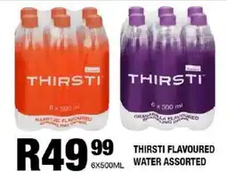 Take 'n Pay Thirsti flavoured water assorted offer