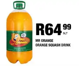 Take 'n Pay Mr orange orange squash drink offer