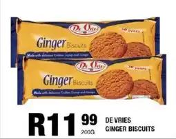 Take 'n Pay De vries ginger biscuits offer