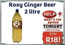 Foodeez Roxy Ginger Beer offer