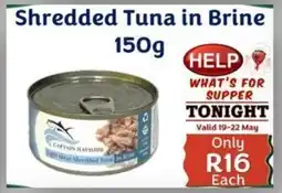 Foodeez Shredded Tuna in Brine offer