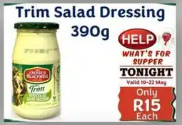 Foodeez Trim Salad Dressing offer
