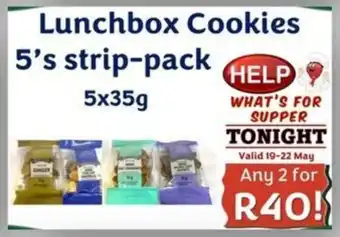 Foodeez Lunchbox Cookies offer