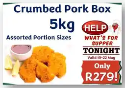 Foodeez Crumbed Pork Box offer