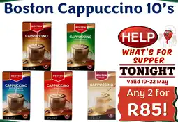 Foodeez Boston Cappuccino offer