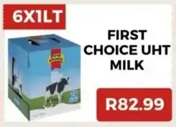Saverite First choice uht milk offer