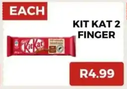 Saverite Kit kat 2 finger offer
