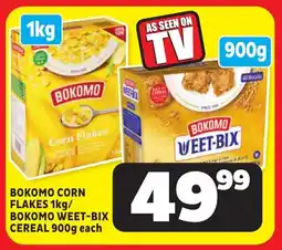 Usave Bokomo corn flakes/ bokomo weet-bix cereal offer