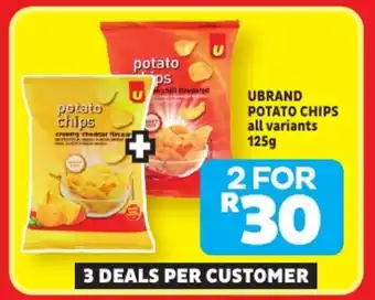 Usave Ubrand potato chips offer