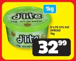 Usave D'lite 37% fat spread offer