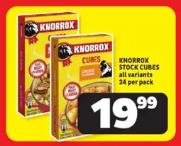 Usave Knorrox stock cubes offer