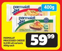 Usave Parmalat processed cheese slices all variants offer