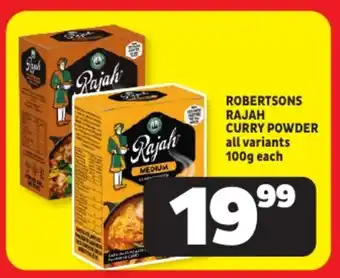 Usave Robertsons rajah curry powder offer