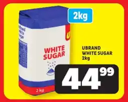 Usave Ubrand white sugar offer