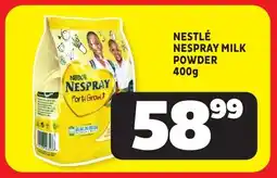 Usave Nestlé nespray milk powder offer