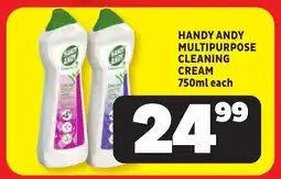 Usave Handy andy multipurpose cleaning cream offer