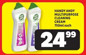 Usave Handy andy multipurpose cleaning cream offer