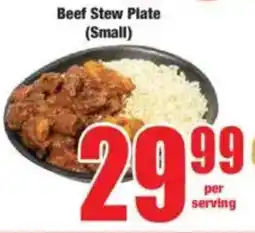 Boxer Beef Stew Plate offer