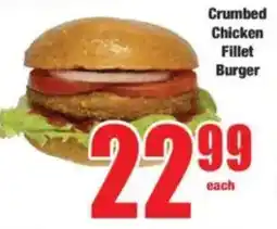 Boxer Crumbed Chicken Fillet Burger offer