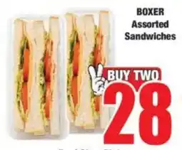 BOXER Assorted Sandwiches
