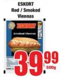 Boxer ESKORT Red/ Smoked Viennas offer