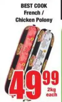 Boxer BEST COOK French/ Chicken Polony offer