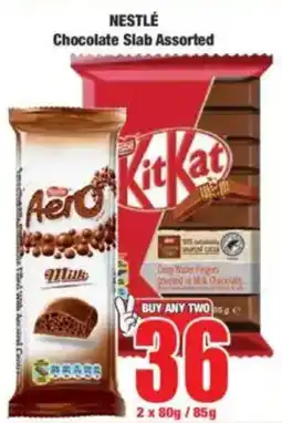 Boxer NESTLÉ Chocolate Slab Assorted offer