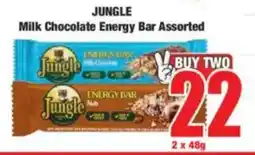 Boxer JUNGLE Milk Chocolate Energy Bar Assorted offer