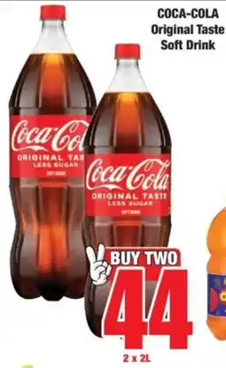 Boxer COCA-COLA Original Taste Soft Drink offer