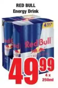 Boxer RED BULL Energy Drink offer