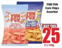 Boxer YUM FUN Corn Chips Assorted offer