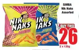 Boxer SIMBA Nik Naks Assorted offer
