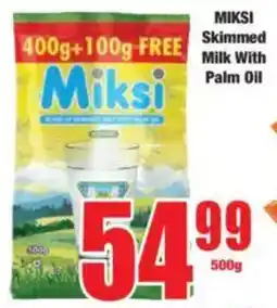 Boxer MIKSI Skimmed Milk With Palm Oil offer