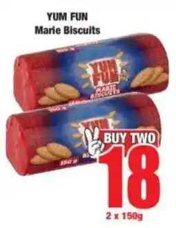 Boxer YUM FUN Marie Biscuits offer