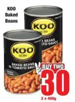 Boxer KOO Baked Beans offer